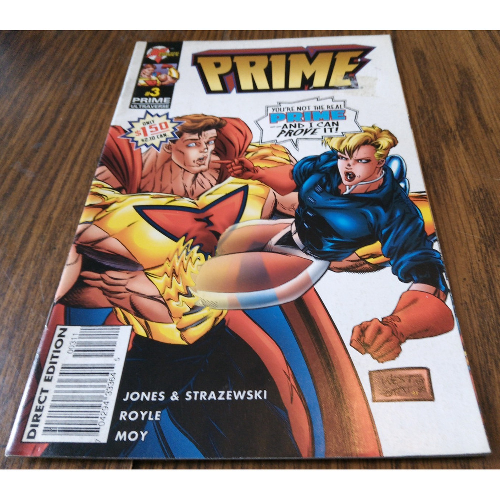 Prime #3 December 1995 Malibu Comics